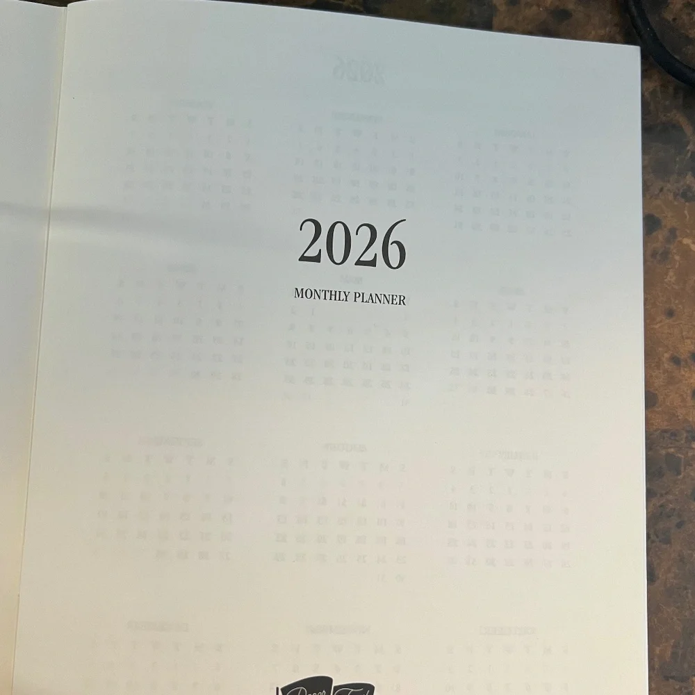 Brand New 2026 Italy Calendar Book